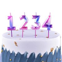 Wholesale Birthday Candles Kids HappyBirthday number cake Candle for Party Supplies Decoration HWE11411