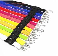 Wholesale DHL UPS Phone Straps Solid Color Sport Mix Style UA Under Lanyard Badge ID Lanyards Mobile Phones Rope Key Lanyards Neck Strap keychain Bags Accessories