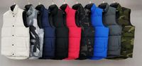 Wholesale Famous Men Down Vests Mans Women Autumn Winter Jacket Downs Coat Designer Luxury Casual Zipper Vest canadian Stylist Multicolor Couples Brand Coats Size XS XXL