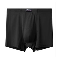 Wholesale Underpants Spring And Summer Ice Silk Fabric Breathable Plus Size Men s Big Yards Underwear Boxer Shorts