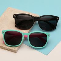 Wholesale Sunglasses With Bag Rubber Polaroid Baby Girl Kids Children Heart TR90 Black Pink Sun Glasses For Polarized Flexible