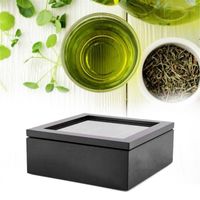 Wholesale Compartments Bamboo Box Coffee Bag Storage Holder Organizer For Kitchen Cabinets Home Jewelry Holders Bottles Jars