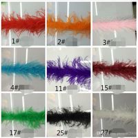 Wholesale Cheap Feather Boas M Marabou Feather Boa Strip for Wedding Marabou Feather Boa Scarf Many Colors Available Fast Shipping
