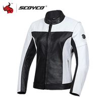 Wholesale Motorcycle Apparel SCOYCO Jacket Women Leather Moto Jackets Jaqueta Motociclista Waterproof Riding Anti drop Racing Suit