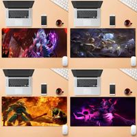 Wholesale Mouse Pads Wrist Rests Dota Gamer Speed Mice Retail Small Rubber Mousepad Large Gaming Laptop XL Non slip Office Computer Pad