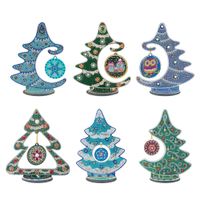 Wholesale DIY Diamond Painting D Mosaic Crystal Christmas Tree Craft Diamond Painting Kit Home Ornaments Gifts Year Home Decor