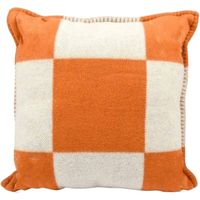 Wholesale Letter Pillow Case Cashmere Pillowcase Woven Jacquard cm cm Custom Cushion Cover Sofa Pillowcases Wool Covers Heat Home Textiles Bedding Supplies