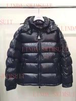 Wholesale Men Women designer Down real wlf fur jackets goose coat winter outdoor cold proof thickened warm stracket Suit high quality Casual solid Cam