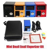 Wholesale Mini Dnail Enail Electronic Cigarette Kits Vaporizer Temperature Control Box Wax Concentrate Dab Device Accessories Power Cablea16