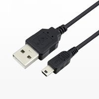 Wholesale Mini Usb Charger Cables date cable For Digital Camera Hard Drives Mp3 Mp4 Dv Mobile Phone