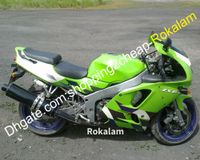 Wholesale Green ABS Fairing Kit For Kawasaki Ninja ZX R ZX R ZX6R Motorcycle Set