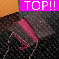 Wholesale TOP M61276 FLICIE FELICIE POCHETTE Designer Womens Shoulder Cross Body Chain Wallet Flap Clutch Bag Key Coin Card Holder Zippy Purse Pouch