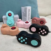 Wholesale Sensory Fidget Pad Spinner Toys Classic Game Pads Handle Press Button Switch Finger Bubble Popper Key Ring Fingertip Gamepads Rocker Stress Relief G632QM2
