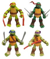 Wholesale 2021 PVC CM Anime figures Leonardo Donatello Michelangelo Raphael action figures model turtles toy