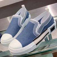 Wholesale Laceless Casual Shoes Oblique Slip on Low Top with Side Letters Embellishment Spider Pattern on The Sole Non slip Mens and Womens Topshop999