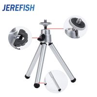 Wholesale Cell Phone Mounts Holders JEREFISH Load Capacity Mobile Camera Tripod Stand Clip Bracket Holder Mount Adapter For Self Timer Soporte Tripo