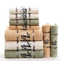 Wholesale Towel Soft Boutique Bamboo Fiber Bath For Home Daily Adults Colors Face Cleaning Cloth Shower Absorbent Bathroom Accessories