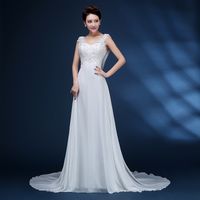 Wholesale ZJ9054 High Quality White Ivory Wedding Dresses Bridal Dress Plus Size Maxi For Women