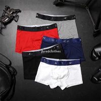 Wholesale Tide Brand Cotton Mens Underpants Fashion Casual Men Boxers Underwear Comfortable Breathable Boys Boxer Underpant Best Quality x