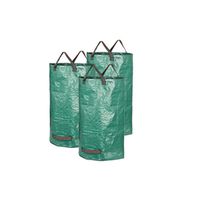 Wholesale Portable Collapsible Leaf Trash Can Garbage Storage Bag Large Green Collection Garden Supplies multifunction Camping Use