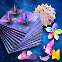 Wholesale Other Arts And Crafts Creativity Square Origami Paper Kid DIY Handmade Double Side Coloring Fold Craft Decor Art Material Educational Star