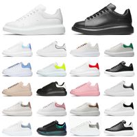 Wholesale Oversized Casual Brand Designer Shoes Mens Womens Fashion Black Suede White Reclective Glitter Leather Pearlscent Platform Sports Sneakers Trainers