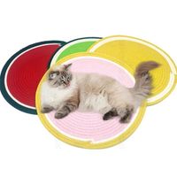 Wholesale Cat Beds Furniture Anti Slip Scratcher Scratching Mat Sisal Scratch Rug Claw Pad Sleeping Carpet Kitty Toy Protect Sofa