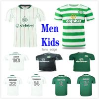 Wholesale 2021 Celtic Soccer Jerseys AJETI TURNBULL EDOUARD JOHNSTON GRIFFITHS McGREGOR FORREST BROWN DUFFY TAYLOR CHRISTIE Custom Men Kids Kit Football Shirt