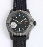 Wholesale AVENGER watch V17311101B1W1 Black Dial Swiss Automatic Sapphire Mens Titanium Case Nylon Strap Sport Watches mm