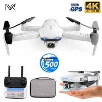 Wholesale NYR New GPS Drone S162 K HD Dual camera G WIFI FPV Foldable Quad rotor Dron One Key Return Distance of Meters