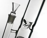 Wholesale hookah glass bong Twin Cage water pipe smoking bubbler quot tall mm thickness bongs good design