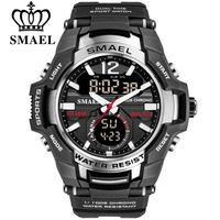 Wholesale SMAEL Men Watches Fashion Sport Super Cool Quartz LED Digital Watch M Waterproof Wristwatch Men s Clock Relogio Masculino
