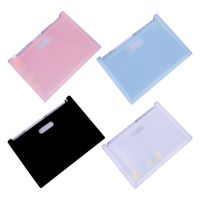 Wholesale Pencil Bags Large Pocket Accordion Folder A4 File Organizer Expanding Document Expandable Box With Clear Tab