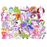 Wholesale Cartoon Animal Stickers No Repetition Pony Funny Graffiti Decals For Laptop Games Helmet Guitar Scooter Cars Motorcycle Toys Gift Decal