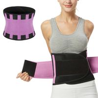 Wholesale Waist Support Belt Back Training Slimming Gym Protector Weight Lifting Sports Body Shaper Corset Sweat G99D