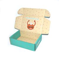 Wholesale Foldable LED Light Candle Pack Eco friendly Tuck up Gift Christmas Both Side Recycled Folding Logo Printed Corrugated Paper Mailer Box