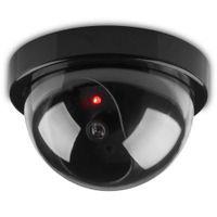Wholesale HONTUSEC Dummy Camera Fake Dome CCTV Security Indoor With Flashing Red LED Light Surveillance H0901
