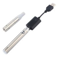 Wholesale Ago G5 Dry Herb Atomizer E Cigarettes kit Herbal Wax Replaceable Coil Tank Evod Twist Ego Vision Spinner II Battery Vaporizer Vape Pen Kit Free a01