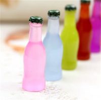 Wholesale Resin food toys Necklace pendant accessories Coke bottles DIY cell phone shell beauty material Nail adornment S2