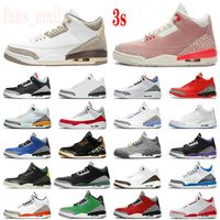 Wholesale 2021 Jumpman s Basketball Shoes A Ma Maniere Rust Pink Pine Green Midnight Navy Racer Blue UNC Laser Orange Varsity Royal Cement White Fire Red Sports Sneakers