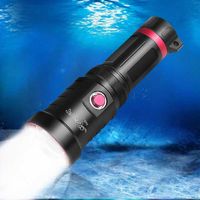 Wholesale Flashlights Torches XHP90 Most Powerful Diving XHP70 Rechargeable Led Torch Underwater Hunting Lantern Waterproof Lamp
