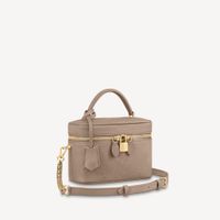 Wholesale Shoulder Bags Vanity PM Empreinte Leather in Black WOMEN Handbags Toiletry Pouch Cosmetic Nice Makeup Bag M45608
