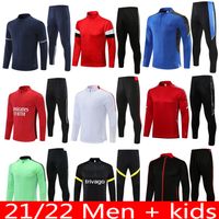 Wholesale 21 MaN training suit men kids MARTIAL RASHFORD survetement foot football jacket sportswear jogging UTD SANCHO uNiTeD Soccer Tracksuit
