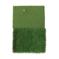 Wholesale Golf Training Aids Hitting Mat x60cm In With Rubber Tee Hole Indoor Outdoor Grass Mats Pad