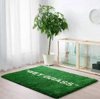 Wholesale Home Furnishings WETGRASS Carpet Plush Floor Mat Parlor Bedroom Large Rugs Supplier NHF10042