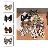 Wholesale Hair Accessories Decor Beautiful Bow Tie Barrettes Easy To Use Colorfast For Festival