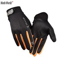 Wholesale Cycling Gloves Sports Anti Slip Breathable Windproof Downhill Road Outdoor Full Finger Bicycle Bike Motorcycle Riding D20