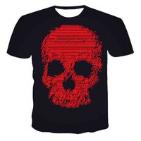 Wholesale Fashion Summer Tshirt Skull D s T Shirt Breathable Streetwear Printing Cool Avatar T Shirt Men XXS XL