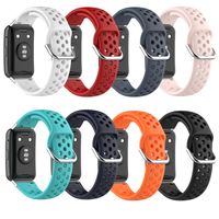 Wholesale Silicone Sport Strap for Huawei Watch Fit Fitness Smart Watch Protective Case Shell kit Replacement Wrist Band Bracelet correa
