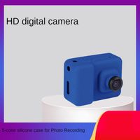 Wholesale Digital Cameras ELRVIKE Mini Wide Angle Fashion Simple Camera Video HD Portable Pocket